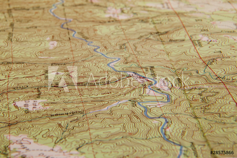 Topographic maps worksheet 768x512